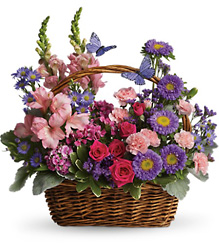 Country Basket Blooms from Maplehurst Florist, local flower shop in Essex Junction